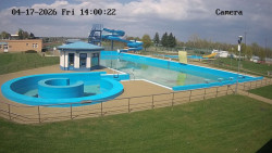 Hlavní bazén, divoká řeka