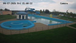 Hlavní bazén, divoká řeka