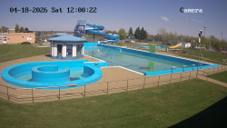 Hlavní bazén, divoká řeka