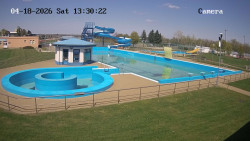 Hlavní bazén, divoká řeka