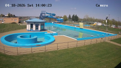 Hlavní bazén, divoká řeka