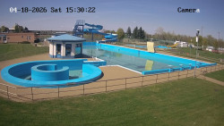 Hlavní bazén, divoká řeka