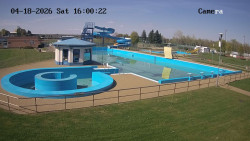 Hlavní bazén, divoká řeka