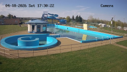 Hlavní bazén, divoká řeka