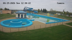 Hlavní bazén, divoká řeka