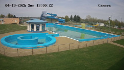 Hlavní bazén, divoká řeka