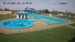 Hlavní bazén, divoká řeka