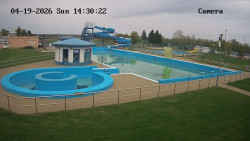 Hlavní bazén, divoká řeka