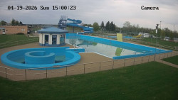 Hlavní bazén, divoká řeka