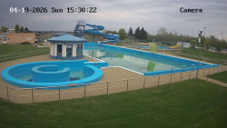 Hlavní bazén, divoká řeka