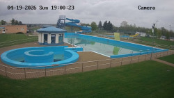 Hlavní bazén, divoká řeka