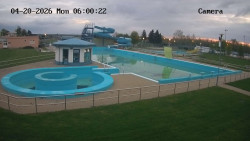 Hlavní bazén, divoká řeka