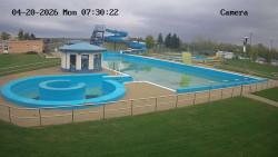 Hlavní bazén, divoká řeka