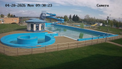 Hlavní bazén, divoká řeka