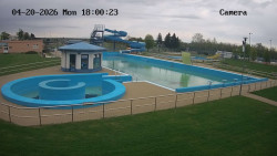 Hlavní bazén, divoká řeka