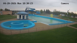 Hlavní bazén, divoká řeka