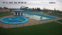 Hlavní bazén, divoká řeka