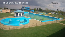 Hlavní bazén, divoká řeka