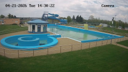 Hlavní bazén, divoká řeka