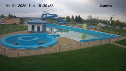 Hlavní bazén, divoká řeka