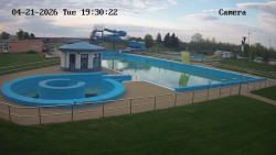 Hlavní bazén, divoká řeka