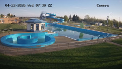 Hlavní bazén, divoká řeka