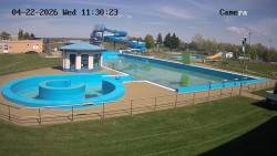 Hlavní bazén, divoká řeka