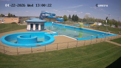 Hlavní bazén, divoká řeka