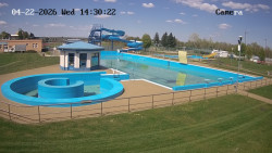 Hlavní bazén, divoká řeka