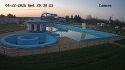 Hlavní bazén, divoká řeka