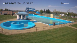 Hlavní bazén, divoká řeka