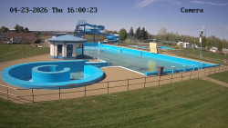 Hlavní bazén, divoká řeka