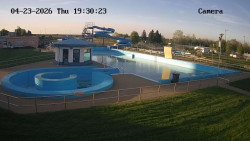 Hlavní bazén, divoká řeka