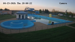 Hlavní bazén, divoká řeka