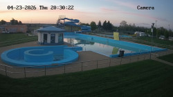 Hlavní bazén, divoká řeka