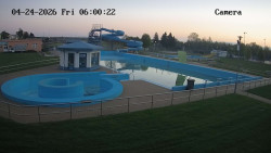 Hlavní bazén, divoká řeka