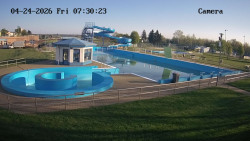 Hlavní bazén, divoká řeka