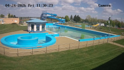 Hlavní bazén, divoká řeka