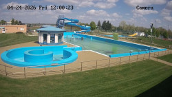 Hlavní bazén, divoká řeka