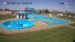 Hlavní bazén, divoká řeka