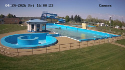 Hlavní bazén, divoká řeka