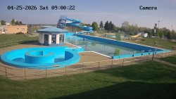 Hlavní bazén, divoká řeka