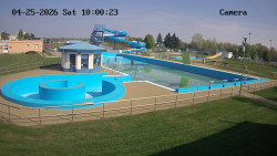 Hlavní bazén, divoká řeka