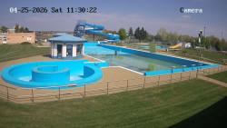 Hlavní bazén, divoká řeka