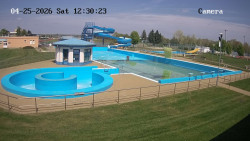 Hlavní bazén, divoká řeka