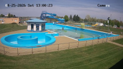 Hlavní bazén, divoká řeka