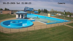 Hlavní bazén, divoká řeka