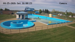 Hlavní bazén, divoká řeka