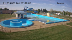 Hlavní bazén, divoká řeka