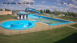 Hlavní bazén, divoká řeka